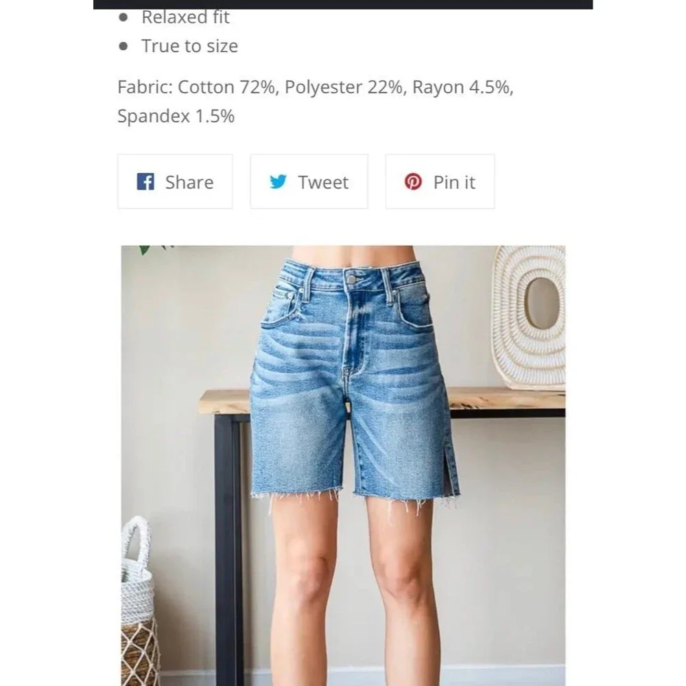 OLI & Hali Shorts Oli and Hali shorts oli hali jean shorts denim jeans NEW s/m